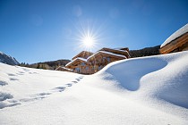 Courchevel - verse sneeuw